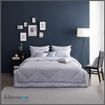 [알레르망] 엘튼 차렵이불 D 그레이 (NEW)