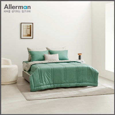 [알레르망] 유즈 차렵이불 그린