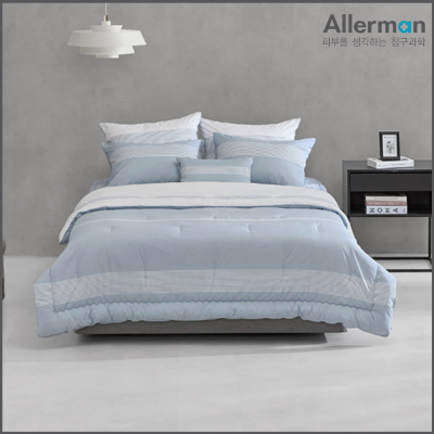 [알레르망] 파운드2 차렵이불 D 블루_25년 SS 신제품