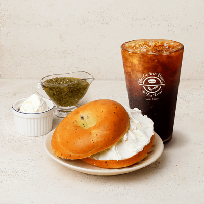 커피빈 아메리카노 (S)+ 베이글