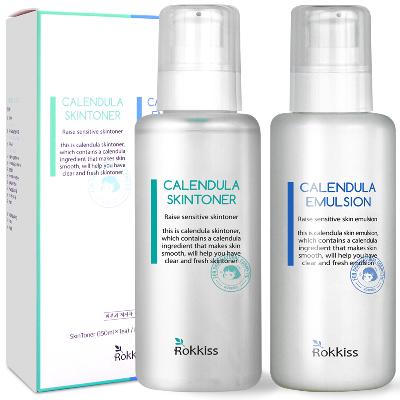 록키스 카렌듈라 스킨 토너 150ml + 에멀전 150ml,1세트