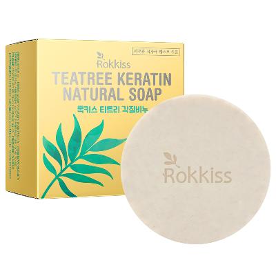록키스 티트리 각질 숙성비누 100g,1개