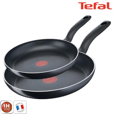 테팔_ 팬&냄비 인덕션 스타트이지 2종세트 (프라이팬 28cm + 32cm)