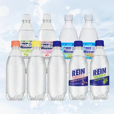 [동아오츠카] 라인바싸 탄산수 500ml 9가지맛 샘플러 총9개