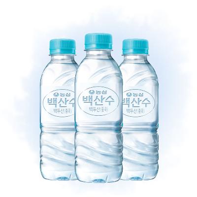 [백산수] 백산수 무라벨 330ml x 40병 생수 물