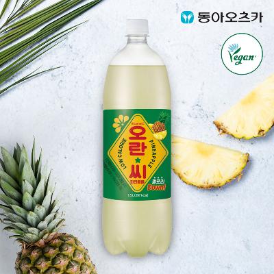 [동아오츠카] 오란씨 파인 1.5L 페트 12입 1박스 음료 음료수