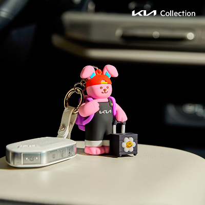 기아 X 위글위글_리틀 플레이 버니 키링