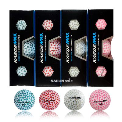 카에데맥스 3피스 4칼라 골프공 12구 선물세트