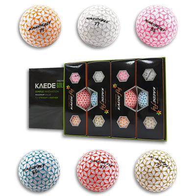 카에데플라이 2피스 9칼라 골프공 12구 선물세트