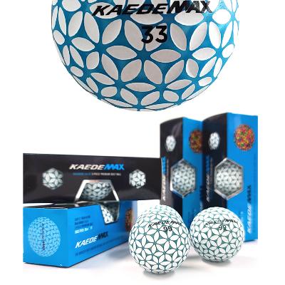 카에데맥스 3피스 민트블루 투톤칼라 골프공 12구 선물세트