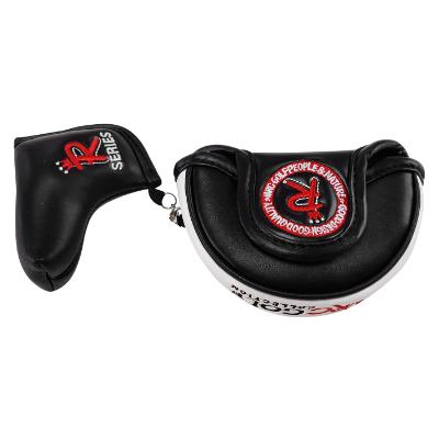 나은 MRC 퍼터커버 미드 반달형_블랙 칼라 골프용품