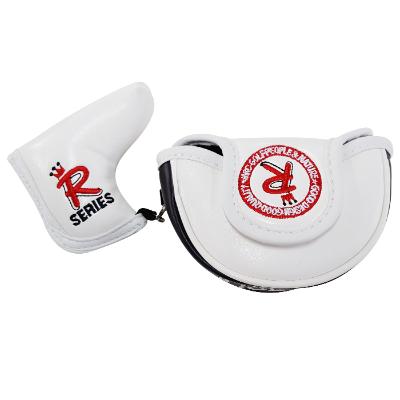 나은 MRC 퍼터커버 미드 반달형_화이트 칼라 골프용품