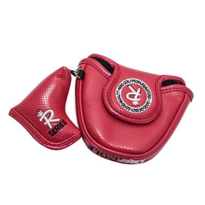 나은 MRC 퍼터커버 빅(Big) 원톤 반달형_레드 칼라 골프용품