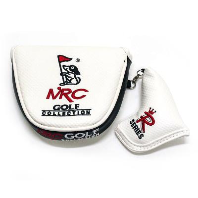 나은 MRC 퍼터커버 빅(Big) 투톤 반달형_화이트 칼라 골프용품