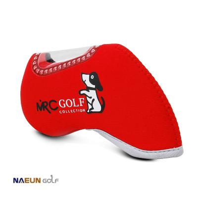 나은 MRC 아이언커버 싱글창_레드 9개 세트 네오플랜 골프용품