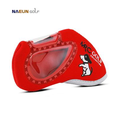 나은 MRC 아이언커버 듀얼창_레드 9개 세트 네오플랜 골프용품