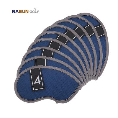 나은 MRC 아이언커버 엠보_블루 9개 세트 네오플랜 골프용품