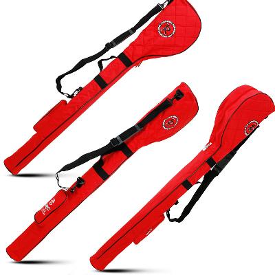 나은 MRC 고급 슬림 하프백 골프백_레드 칼라 1개 하프케이스