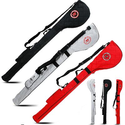 나은 MRC 고급 슬림 하프백 골프백_라이트 그레이,레드 칼라 1개 하프케이스