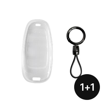 차 키케이스 스마트 커버 투명 홀더 키링 제로핏 1+1