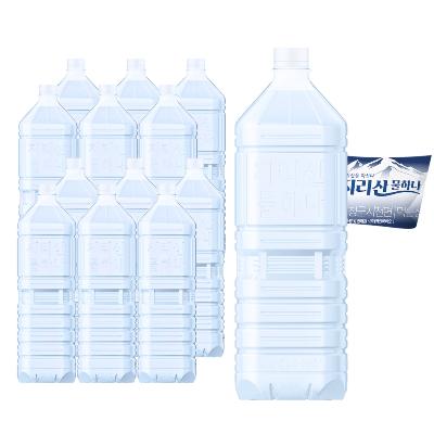 지리산 물하나 무라벨 2Lx12개 생수 샘물