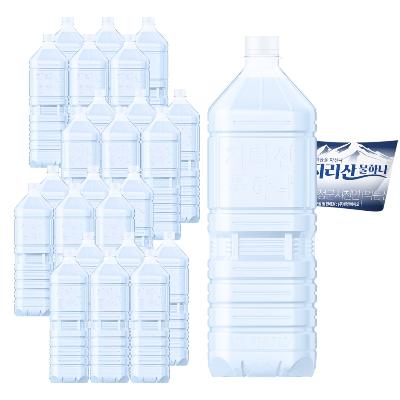 지리산 물하나 무라벨 2Lx24개 생수 샘물