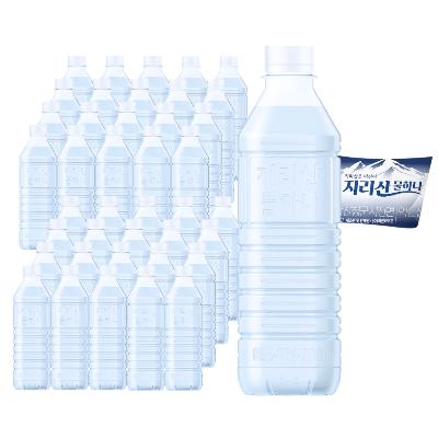 지리산 물하나 무라벨 500mlx40병 생수 샘물