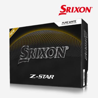 스릭슨 선물포장 Z-STAR 9 3피스 골프공 12구 화이트