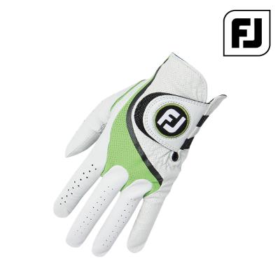풋조이 PROFLX 남성용 골프장갑 반양피 68063 화이트/라임