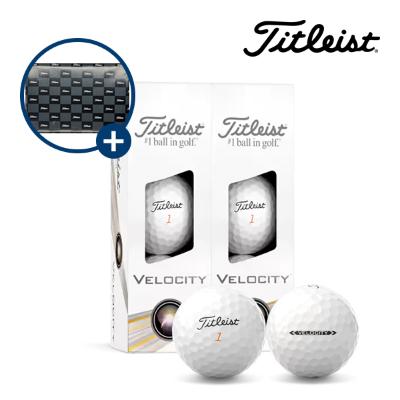 타이틀리스트 선물포장 벨로시티 2피스 골프공 6구 VELOCITY 화이트