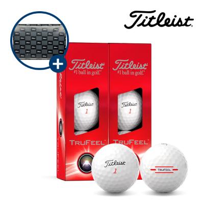 타이틀리스트 선물포장 트루필 2피스 골프공 6구 TRUFEEL 화이트