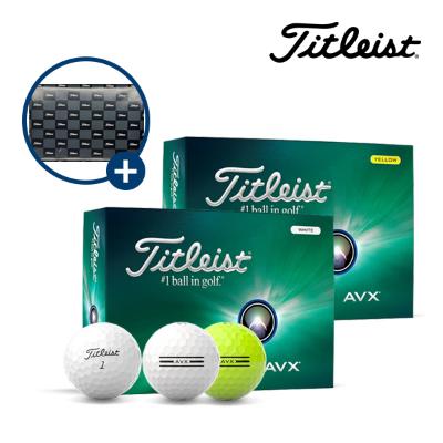 타이틀리스트 선물포장 AVX 3피스 골프공 12구 에이브이엑스