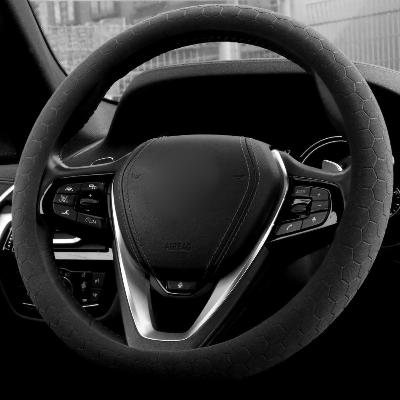 차량용 헥사곤 스웨이드 핸들커버