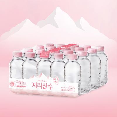 [아워홈] 지리산수 330mlx40개 무라벨 생수 샘물